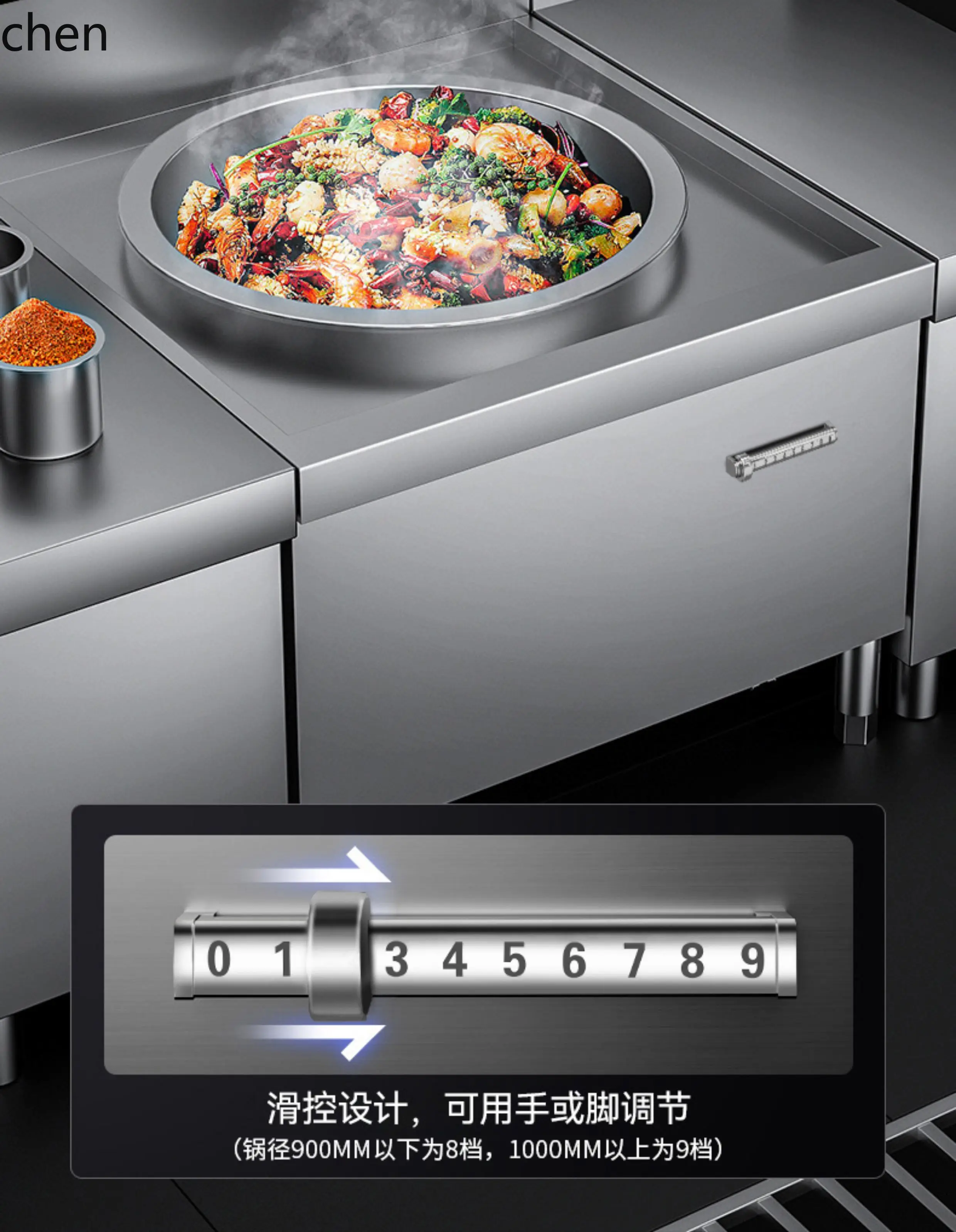 Commercial Rice Cooker - ZML業務用誘導調理器大型鍋用コンロ米屋厨房機器フライパン用コンロ食堂高出力電磁調理器