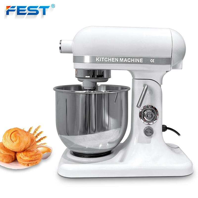 Commercial Kitchen Supplier - 家庭用キッチン 7リットル ステンレス製ミキシングボウル 生地ミキサー 製菓用品 業務用フードミキサー