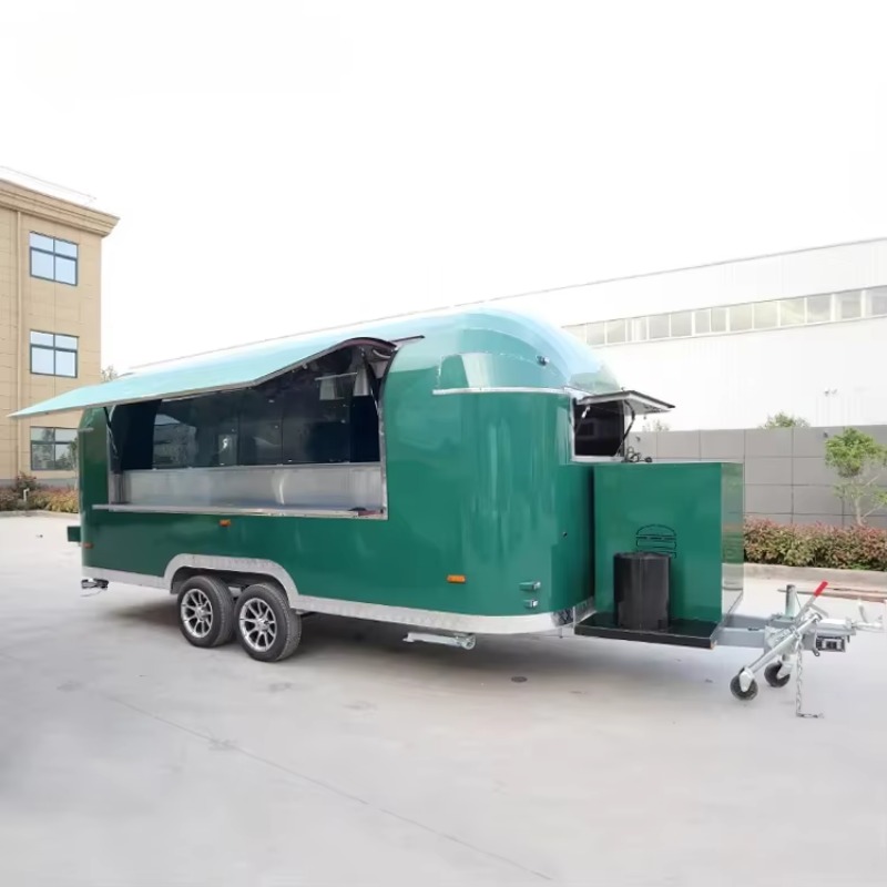 Commercial Kitchen Trailer - カスタマイズ可能な業務用ケータリングトレーラー、移動式キッチン、BBQ、ファーストフードトレーラー、フル装備の移動式フードトラック販売中