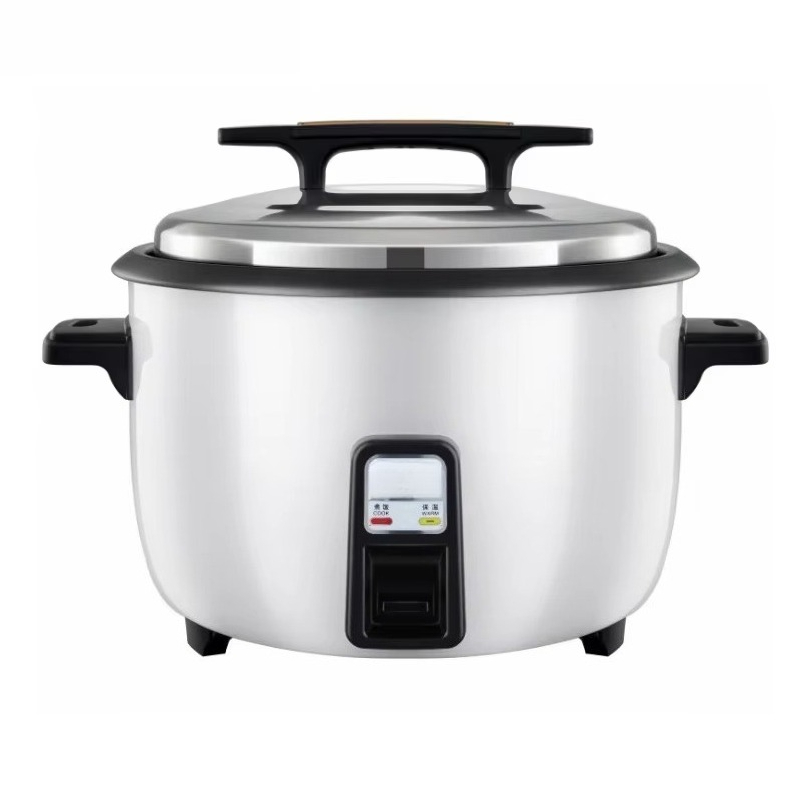 Commercial Rice Cooker - 10クォート容量1600W保温調理器、15人用業務用伝統的な食堂レストラン大型炊飯器販売中