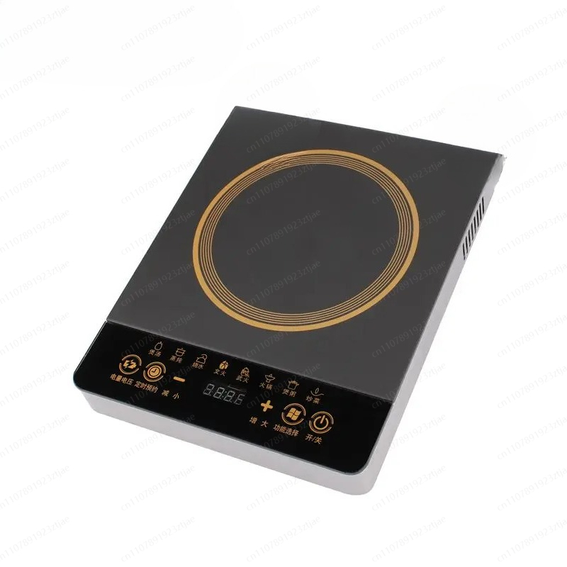 Induction Cooker Commercial - 業務用3500W家庭用IH調理器 - 防水仕様、スマートコントロールで強力炒め物、鍋料理、簡単清掃