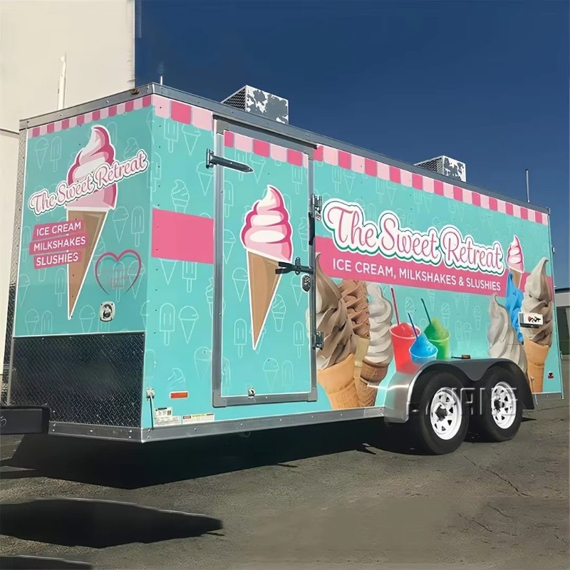 アメリカ承認済みカスタムフードトレーラー商業用移動式キッチン - Commercial Kitchen Trailer のレビューと価格
