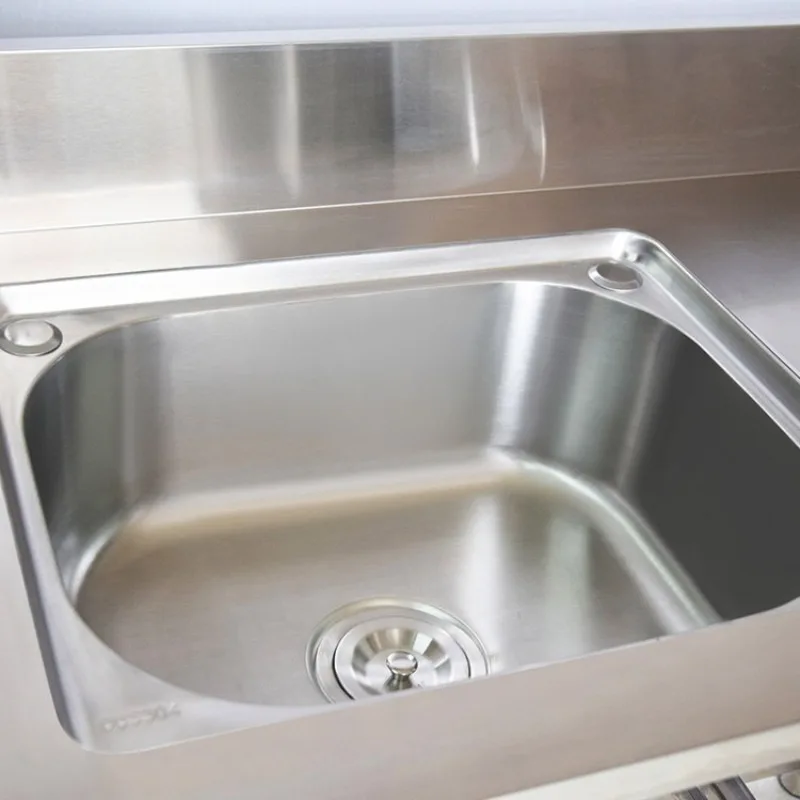ステンレス製自立式シンク（ワークトップ付き）家庭用および業務 - Commercial Kitchen Use のレビューと価格