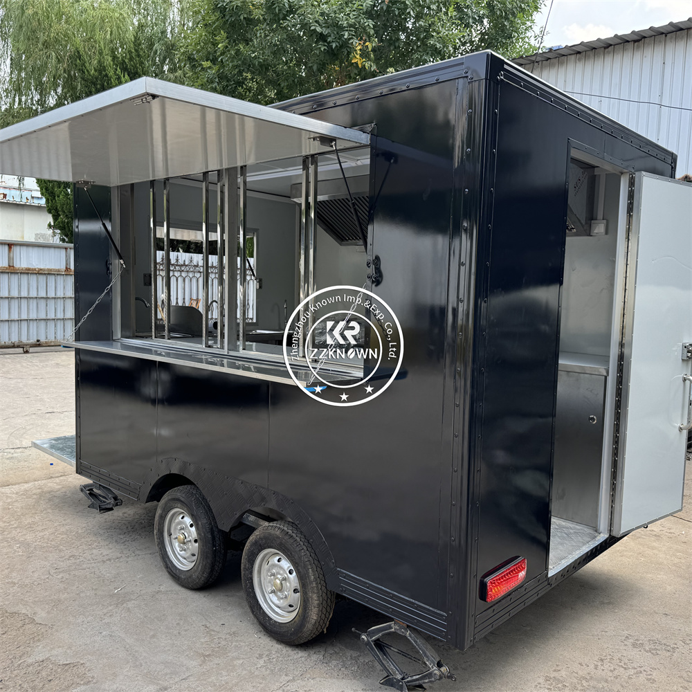 工場製造のファストフードトラック、プレミアム商業用キッチン、 - Commercial Kitchen Trailer のレビューと価格