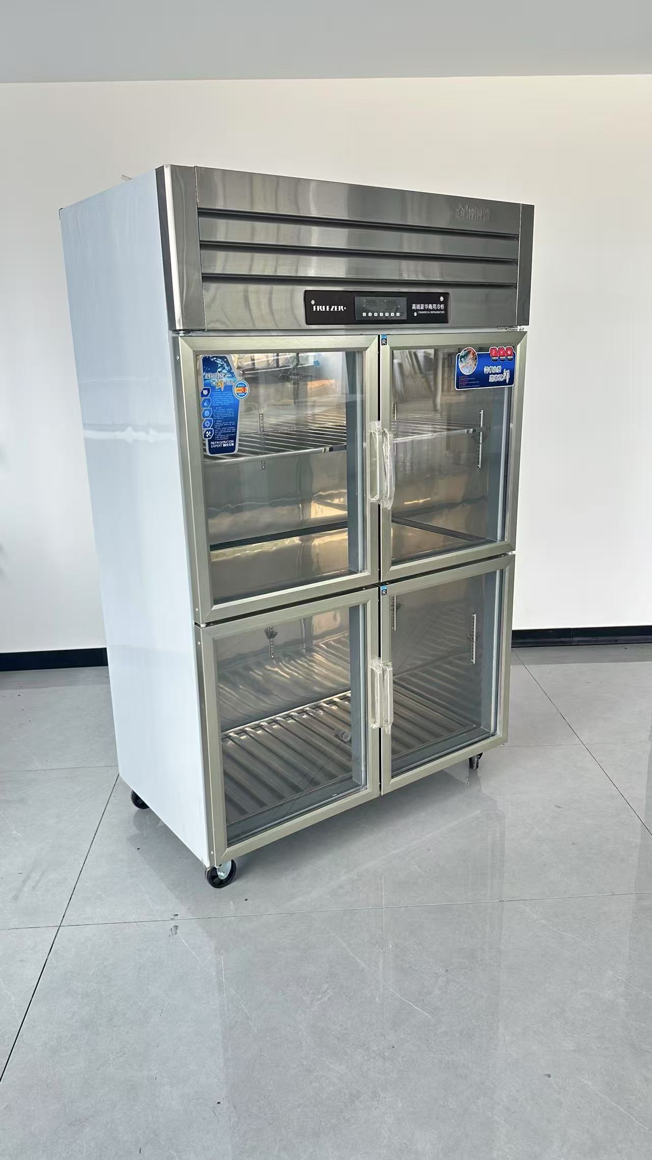 業務用高性能6ドアステンレス製縦型冷凍冷蔵庫（レストラン厨房 - Commercial Kitchen Refrigerator のレビューと価格