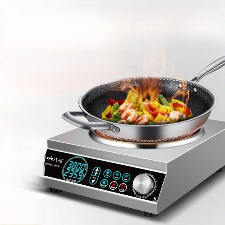 業務用電磁調理器 家庭用 凹型 高出力 新型炒め鍋 電気炒め - Induction Cooker Commercial のレビューと価格