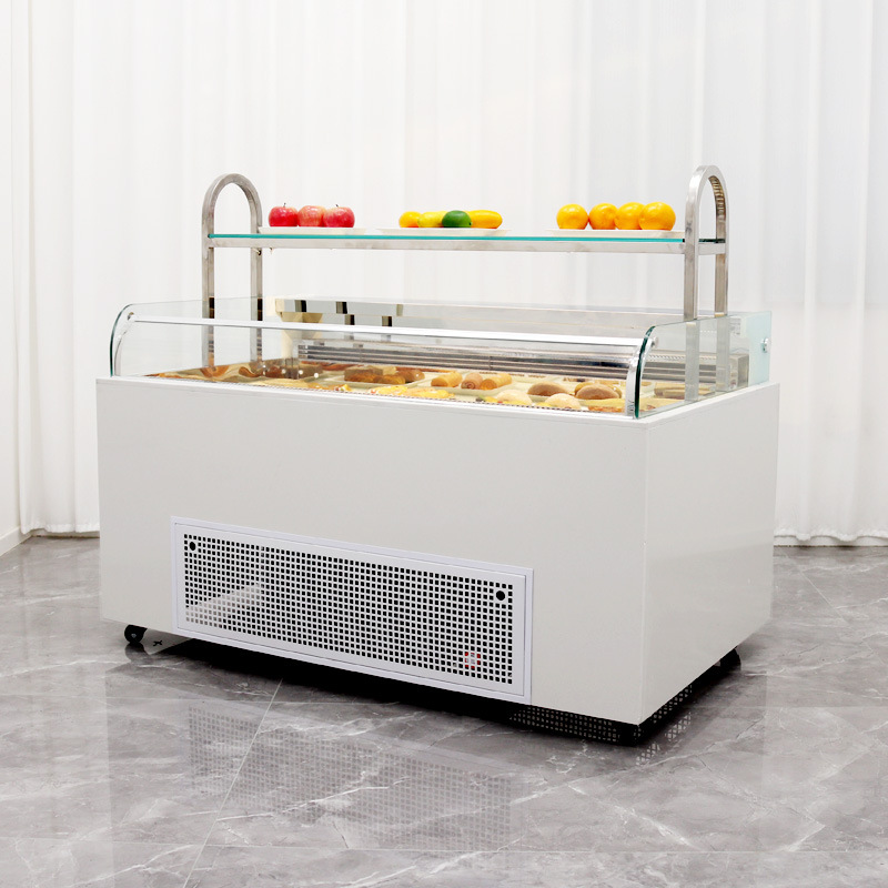 エアコン付きオープンフロントサンドイッチキャビネット、カスタ - Refrigerated Display Case のレビューと価格