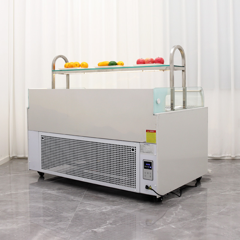 エアコン付きオープンフロントサンドイッチキャビネット、カスタ - Refrigerated Display Case のレビューと価格
