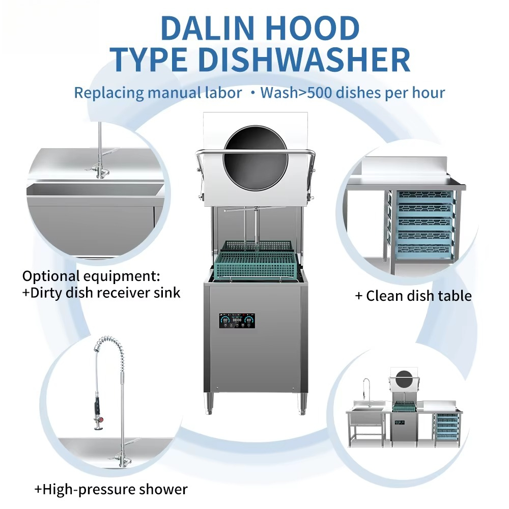 5KW 7KW 9KW 自立型スマート業務用食器洗浄機 中国 - Commercial Kitchen Use のレビューと価格