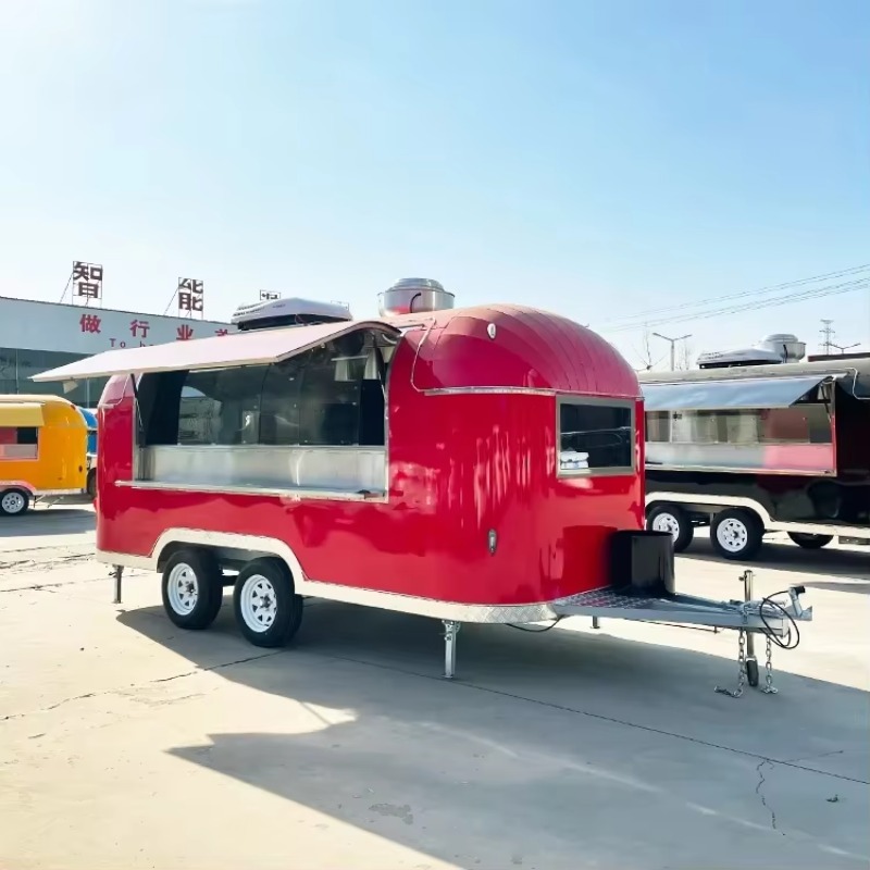 カスタマイズ可能な業務用ケータリングトレーラー、移動式キッチ - Commercial Kitchen Trailer のレビューと価格