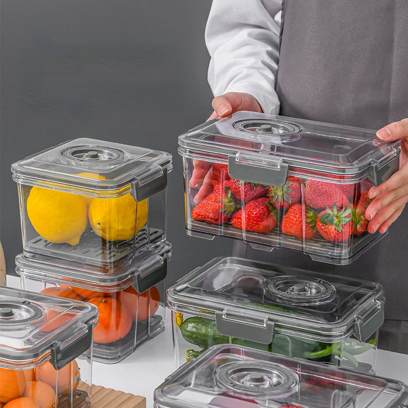 家庭用密閉型養蜂用透明フルーツボックス,冷蔵冷蔵食品保存タン - Commercial Kitchen Refrigerator のレビューと価格