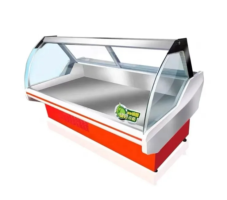 # ガラス扉付きミートディスプレイチラー、デリミートディスプ - Refrigerated Display Case のレビューと価格