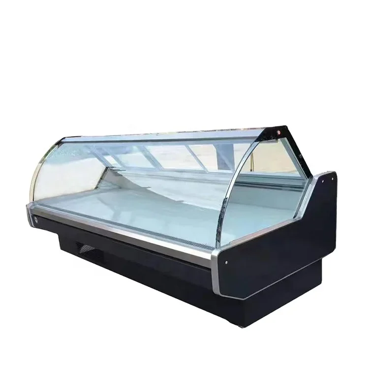 # ガラス扉付きミートディスプレイチラー、デリミートディスプ - Refrigerated Display Case のレビューと価格