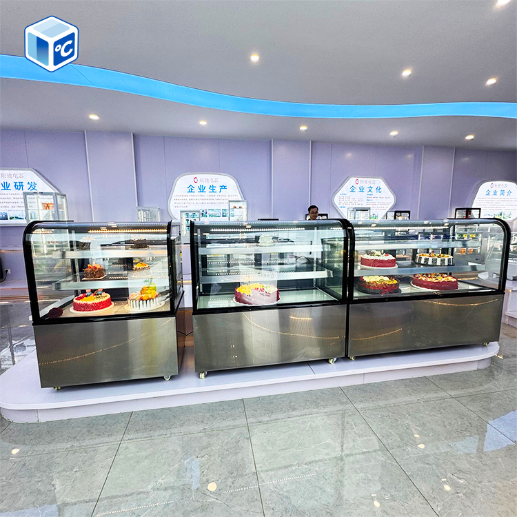 2段式業務用ケーキ陳列冷蔵庫 ファン冷却 R290 2棚 L - Refrigerated Display Case のレビューと価格