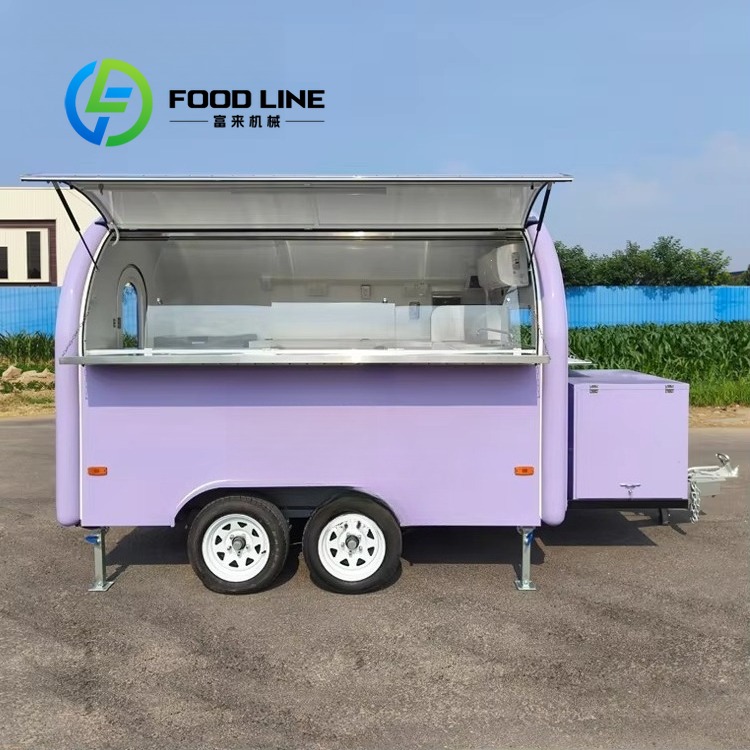 アメリカ合衆国向け業務用ベーカリー販売車、移動式ホットドッグ - Commercial Kitchen Trailer のレビューと価格