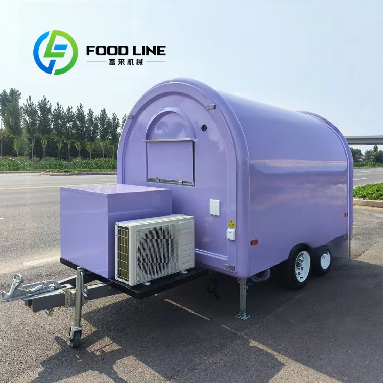 アメリカ合衆国向け業務用ベーカリー販売車、移動式ホットドッグ - Commercial Kitchen Trailer のレビューと価格