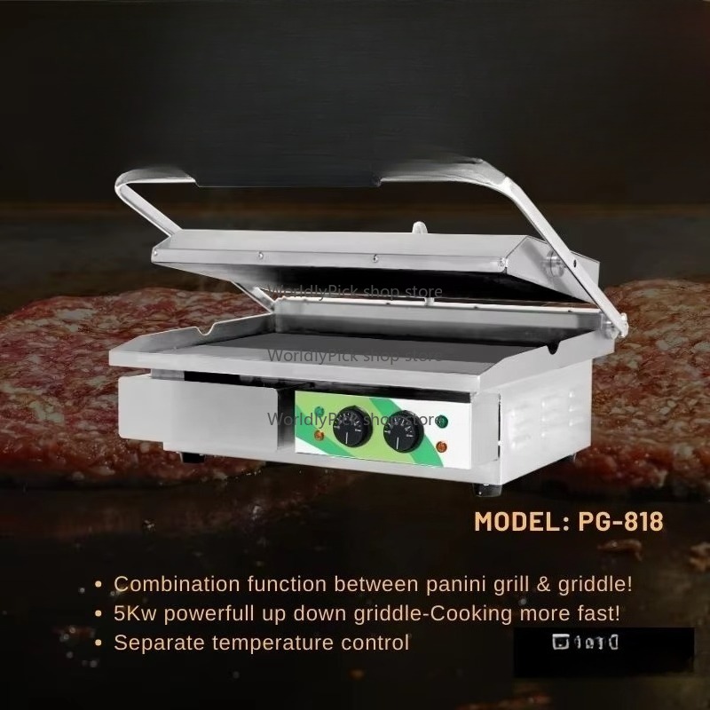 電気グリル、バーガー用グリドル、大型パニーニグリドルマシン、 - Commercial Kitchen Supplier のレビューと価格