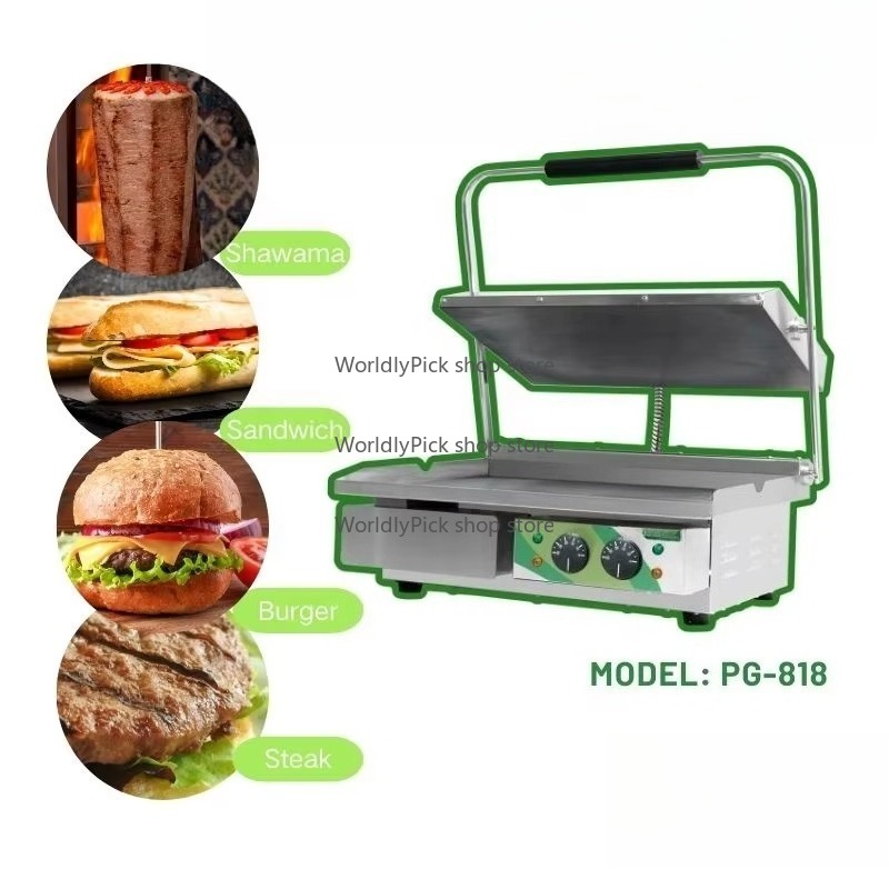 電気グリル、バーガー用グリドル、大型パニーニグリドルマシン、 - Commercial Kitchen Supplier のレビューと価格