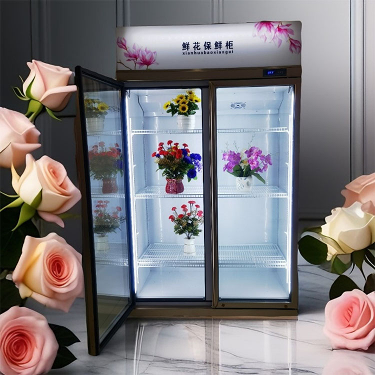 冷蔵ディスプレイケース 花 花の自動販売機 冷蔵庫 花用クー - Refrigerated Display Case のレビューと価格