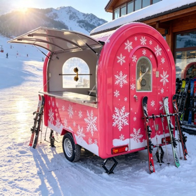 ホットドッグBBQ移動式キッチンカー（冷凍庫付き）販売中（業 - Commercial Kitchen Trailer のレビューと価格