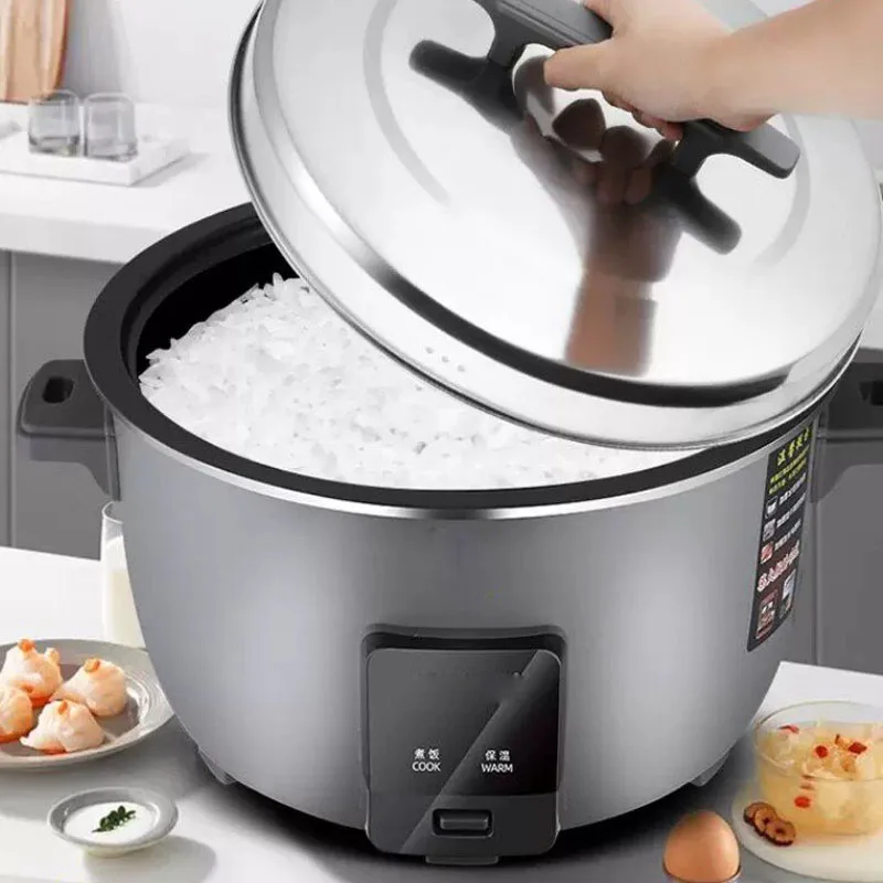 ワンボタン自動保温機能付き業務用大型炊飯器、ノンスティック厚 - Commercial Rice Cooker のレビューと価格
