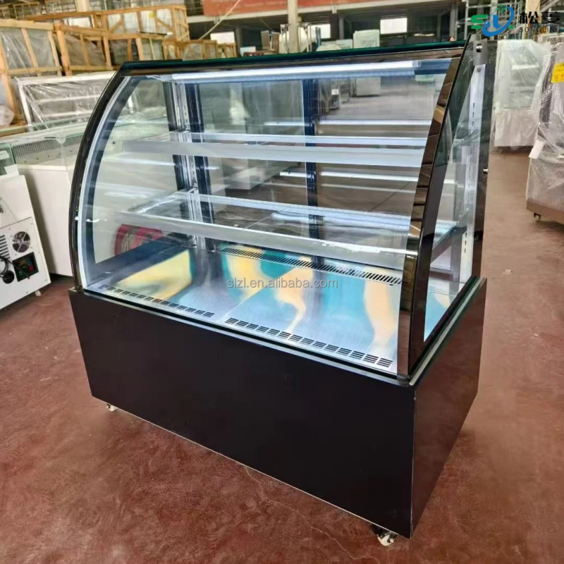 カスタムステンレス製ケーキショーケース冷却ペストリーディスプ - Refrigerated Display Case のレビューと価格