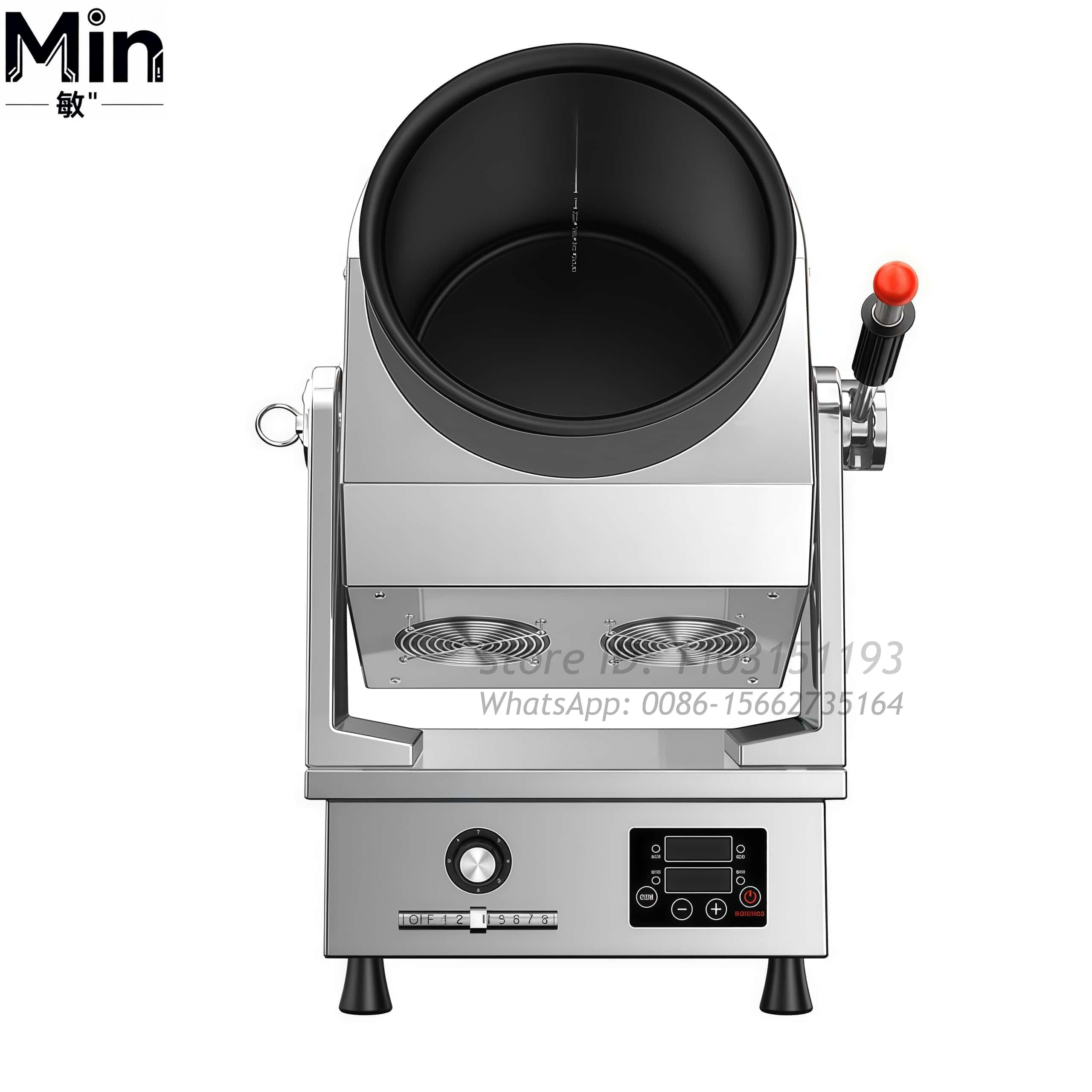 業務用インテリジェント自動調理ロボット中華鍋回転式炊飯器（ホ - Commercial Rice Cooker のレビューと価格