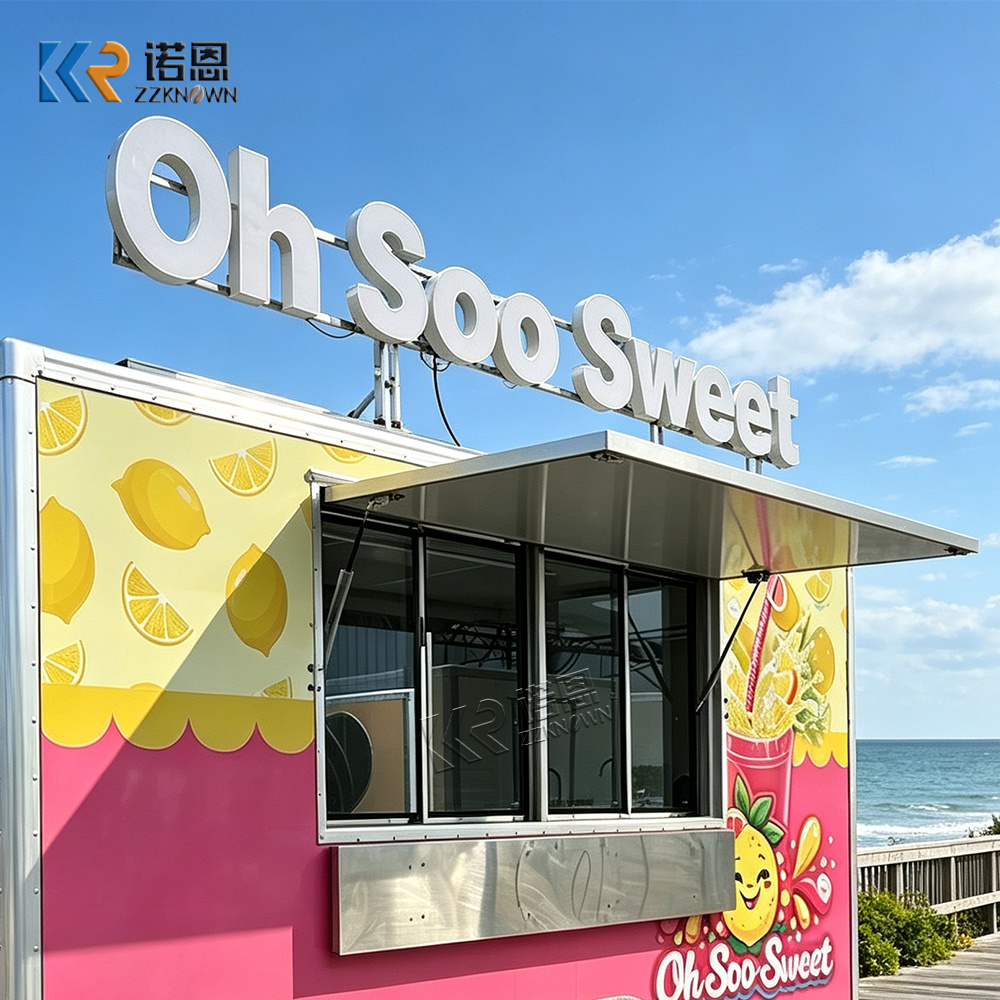 商業用フードトラック、移動式フードトラック、トレーラーキッチ - Commercial Kitchen Trailer のレビューと価格