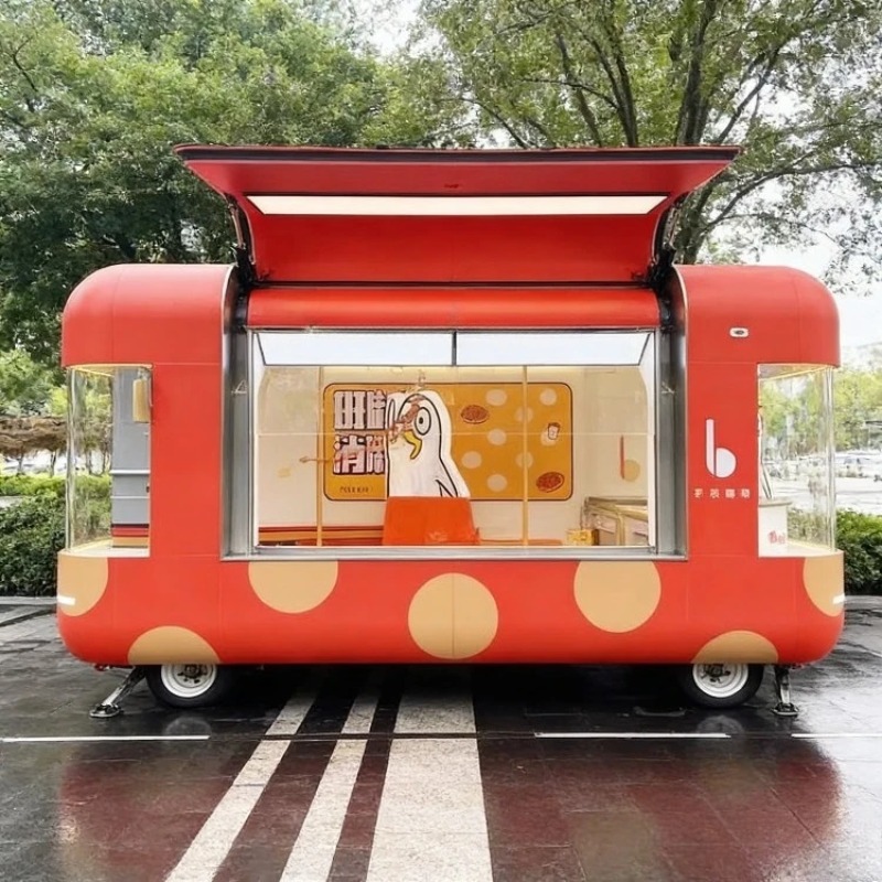 フードトレーラー販売中、業務用フードトラックモバイルキッチン - Commercial Kitchen Trailer のレビューと価格