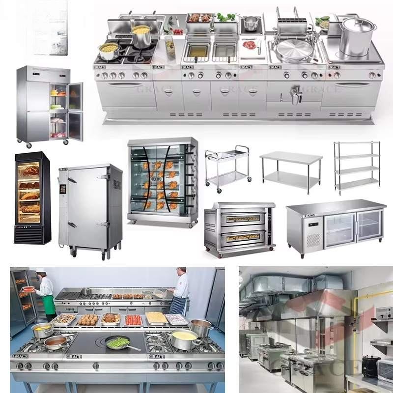 ワンストップ業務用厨房機器ステンレス製ホテルレストラン調理ラ - Commercial Kitchen Supplier のレビューと価格