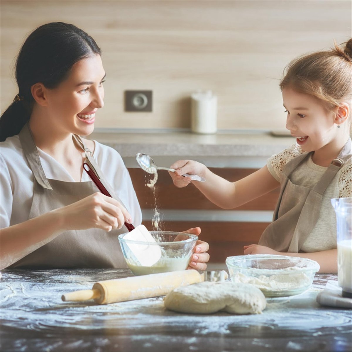 A02R ヘビーデューティースパチュラとスプーンラ、耐熱シリ - Commercial Kitchen Use のレビューと価格