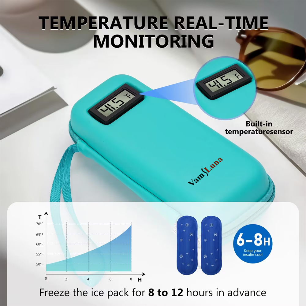 防水インスリンクーラー デイリートラベルケース 2つのアイス - Refrigerated Display Case のレビューと価格
