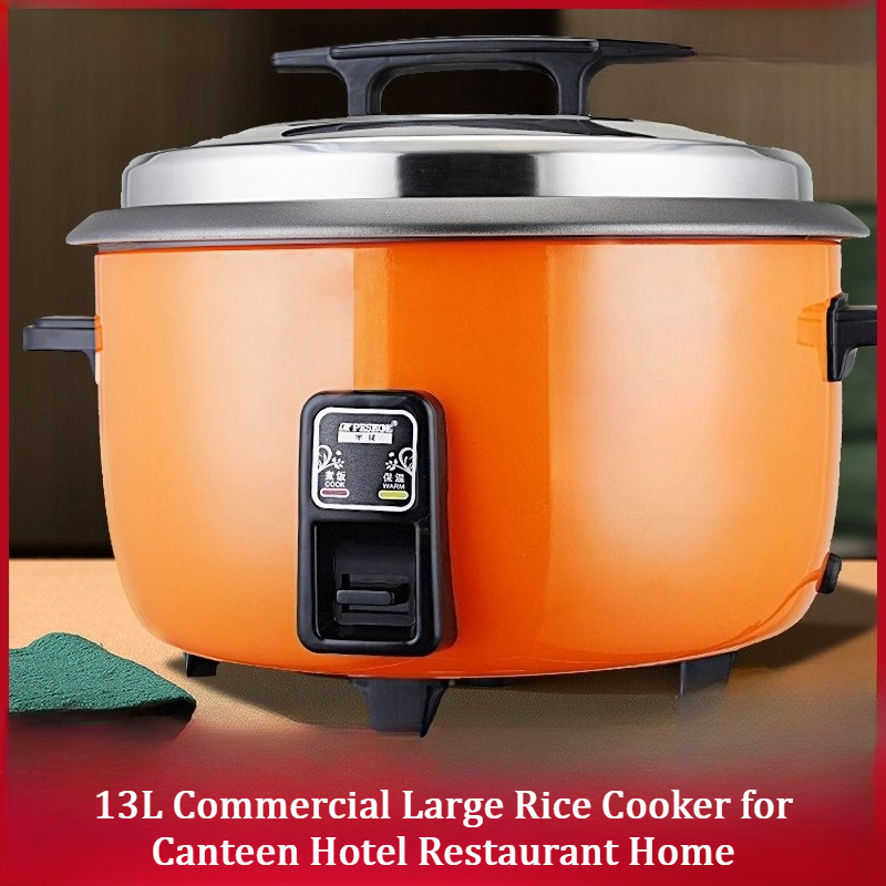 13L大容量業務用炊飯器、多人数用電気炊飯器、食堂・ホテル・ - Commercial Rice Cooker のレビューと価格