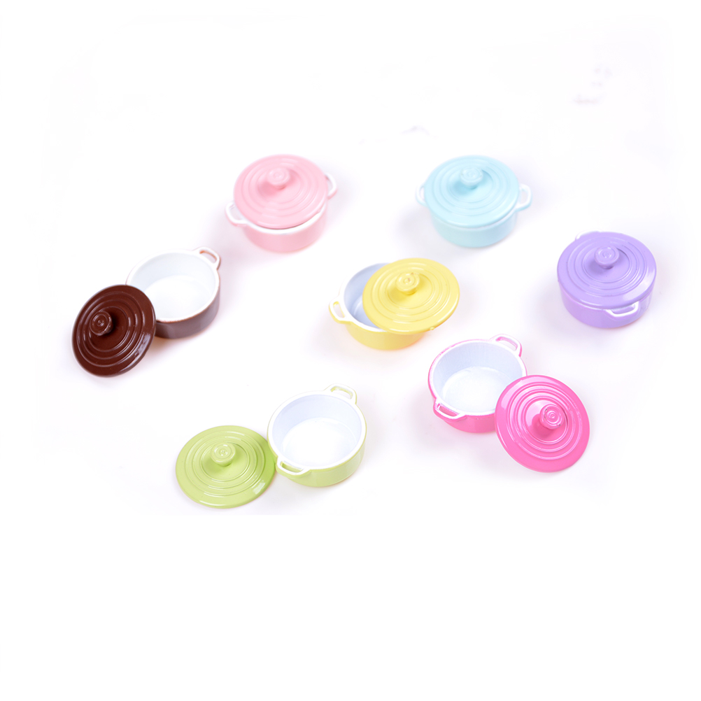 ドールハウス用ミニチュアキッチン用品,1:12スケール,蓋付 - Commercial Kitchen Cooking のレビューと価格