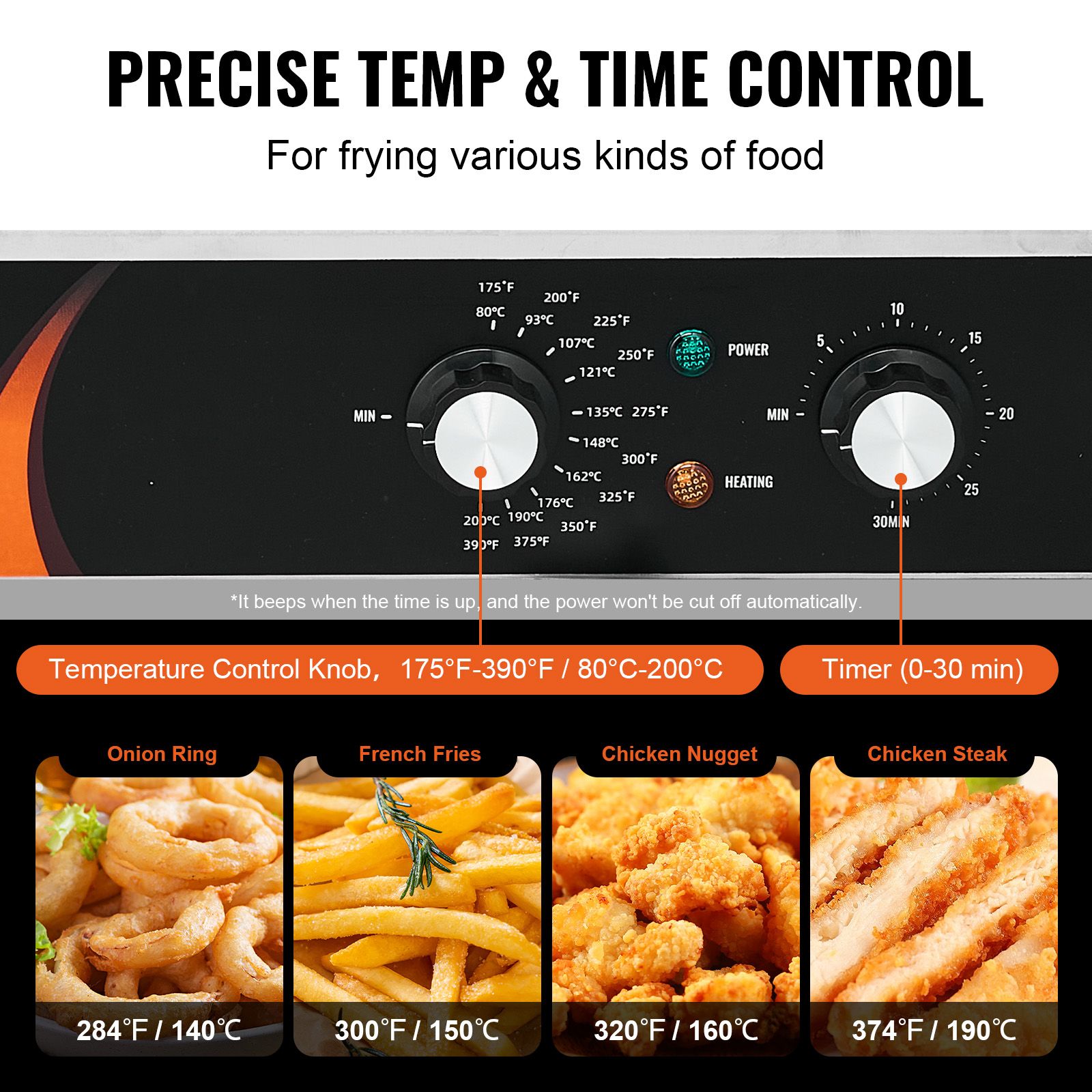 業務用電気フライヤー 3500W、デュアルタンク式卓上フライ - Commercial Kitchen Use のレビューと価格