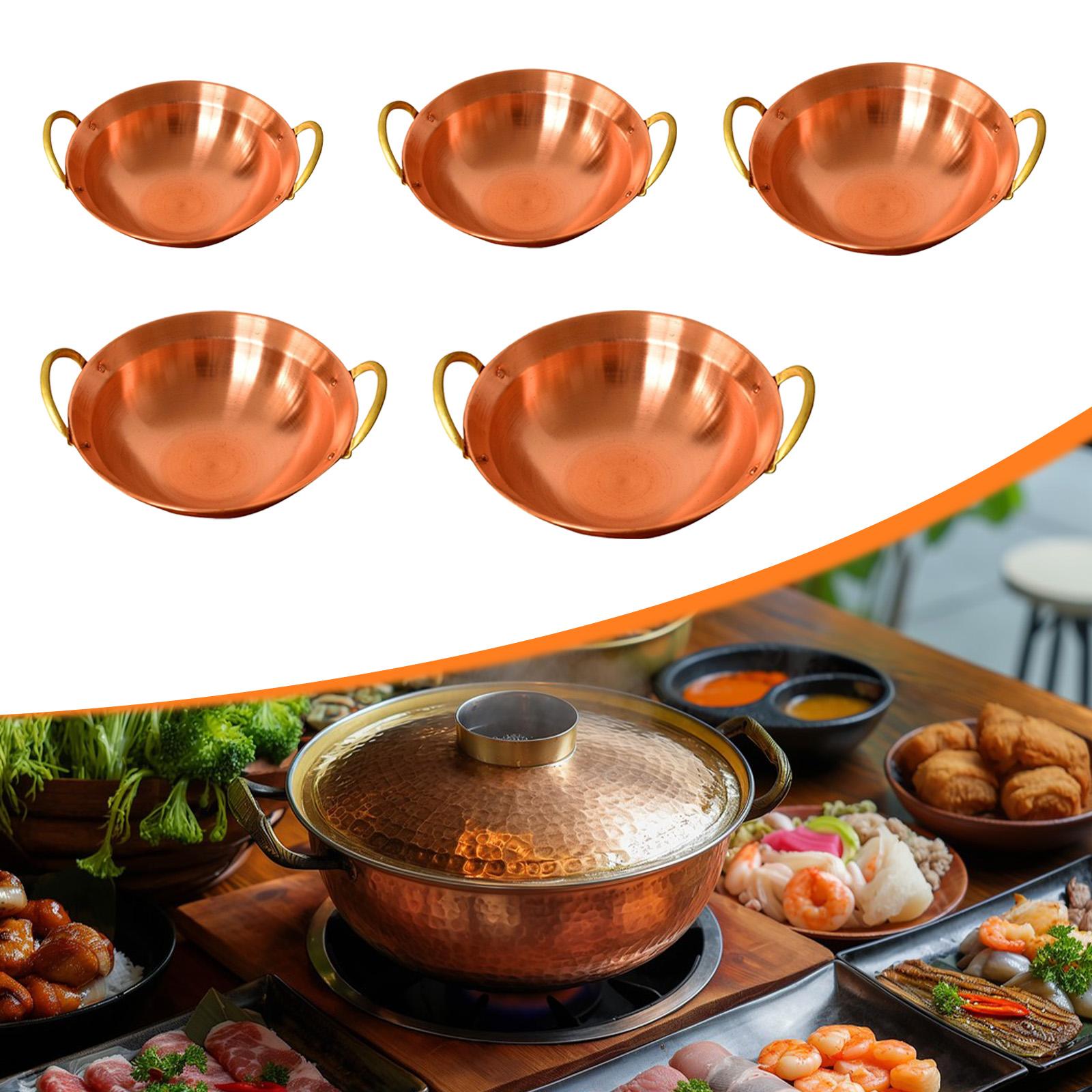 銅製ホットポット調理器具多機能中華風中華鍋家族の集まりパーテ - Commercial Kitchen Cooking のレビューと価格