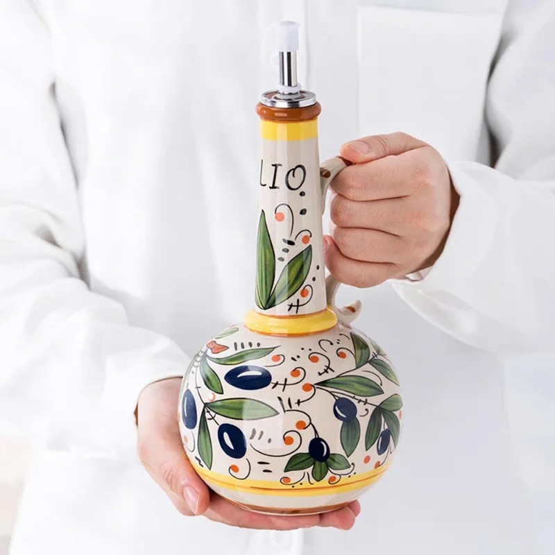セラミックオイルボトル醤油ボトル調味料瓶キッチン用品北欧風酢 - Commercial Kitchen Cooking のレビューと価格